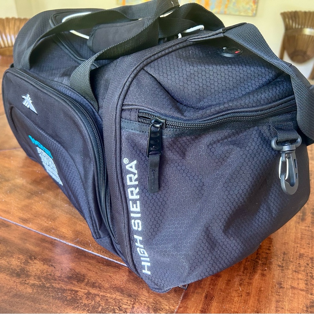 High Sierra Black Duffel Bag